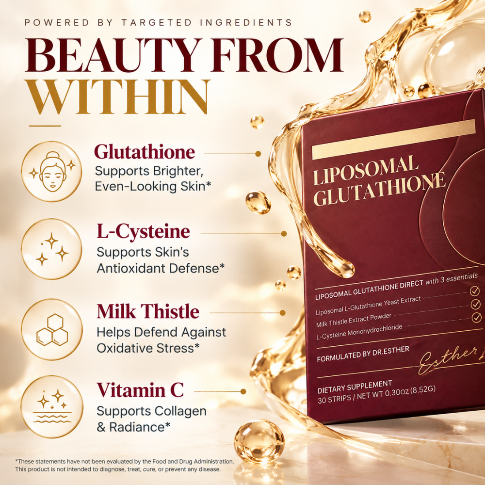 Liposomal Glutathione Skin Glow Strips