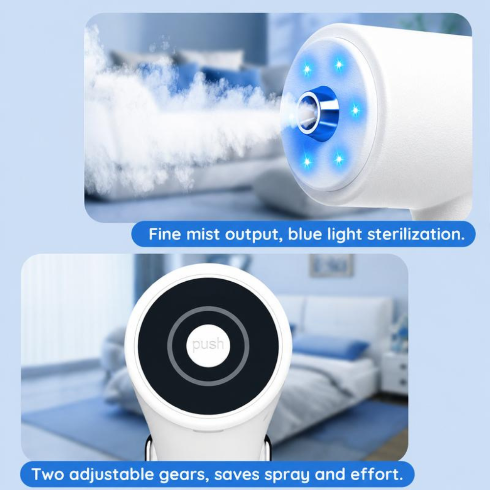 Blue Light Anti-Mite Probiotic Odor Eliminator Device